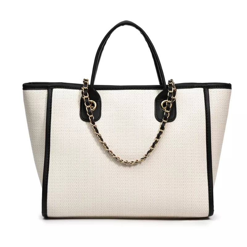 Mono Canvas Tote Bag