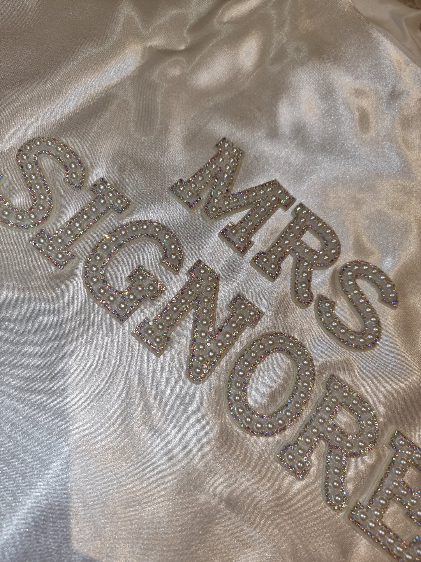 Mrs Personalised Gown