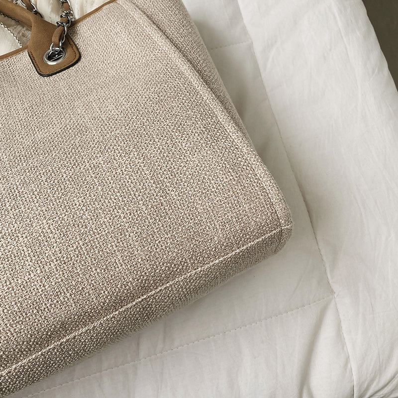 Mono Canvas Tote Bag