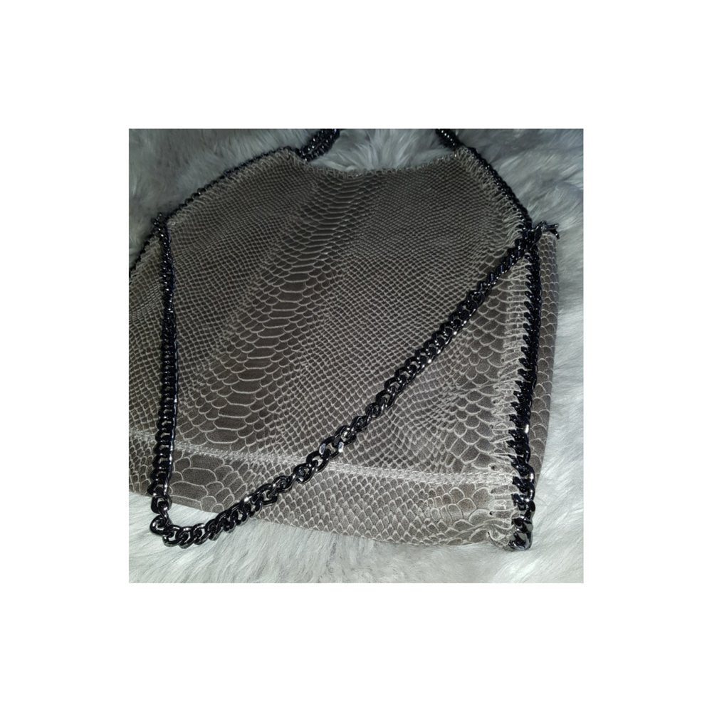 Stella Snakeskin Tote