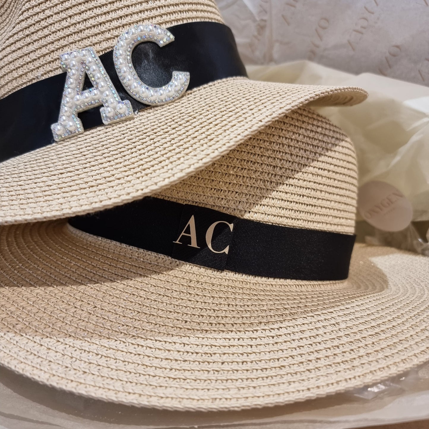 Beachy Fedora Hat (Personalised)