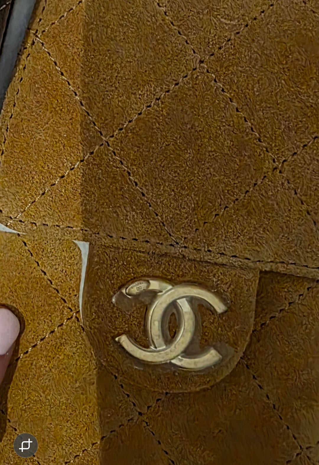 Chanel 25 Bag Mini Caramel/Dark Beige